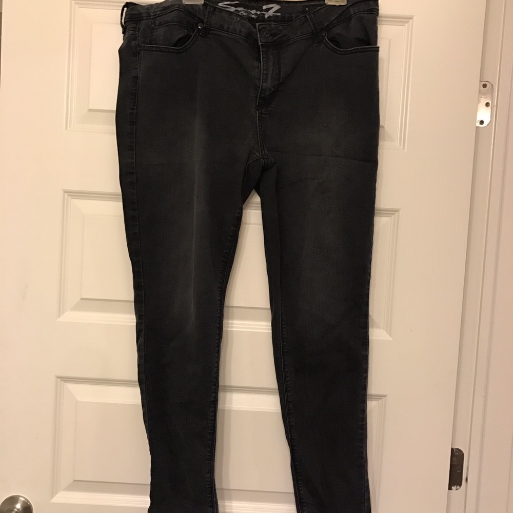 Grey denim Seven Jeans