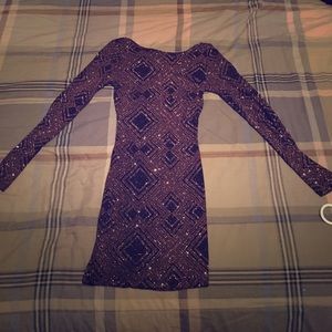 Sparkly Glam fitted dress
