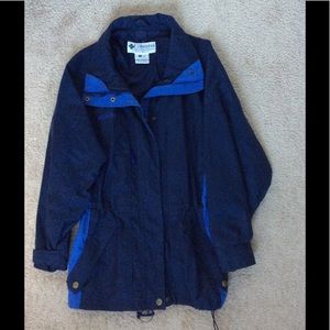 90's Blue Women's Columbia Sportswear Ski Jacket