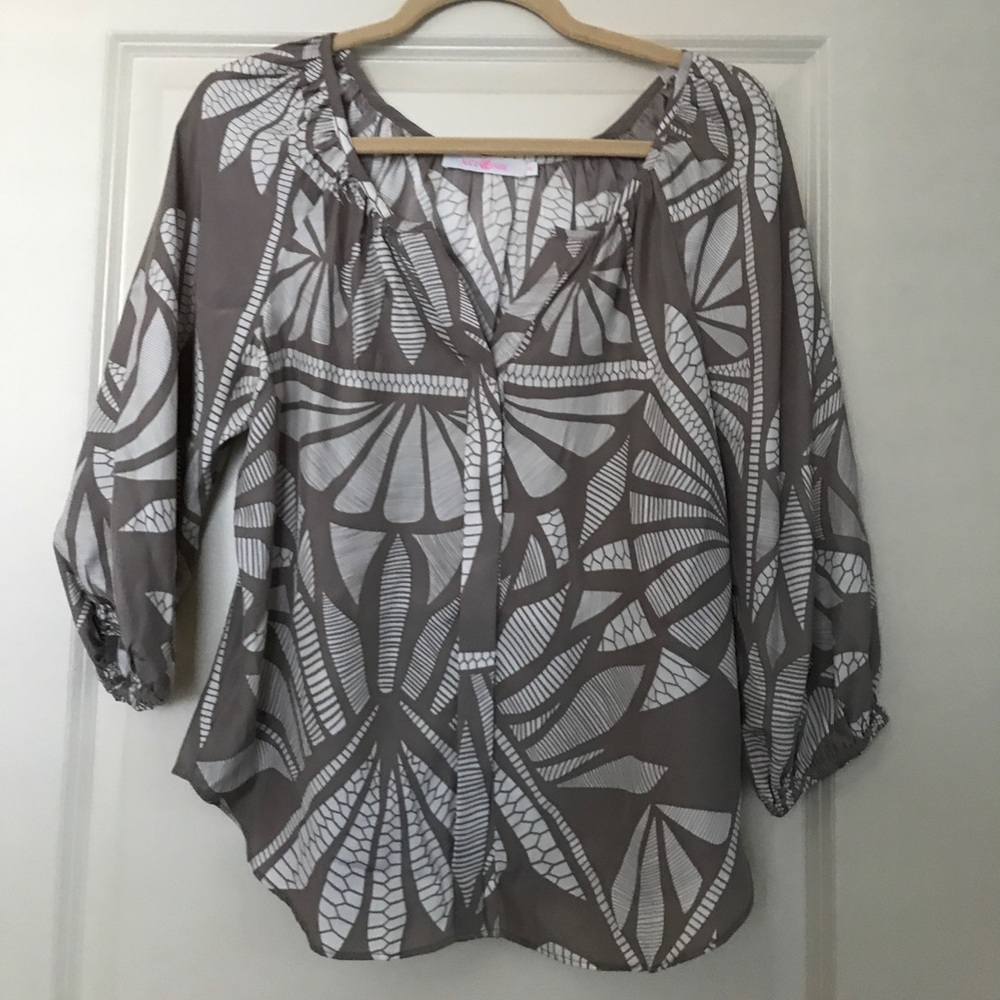 Alice and Trixie silk blouse