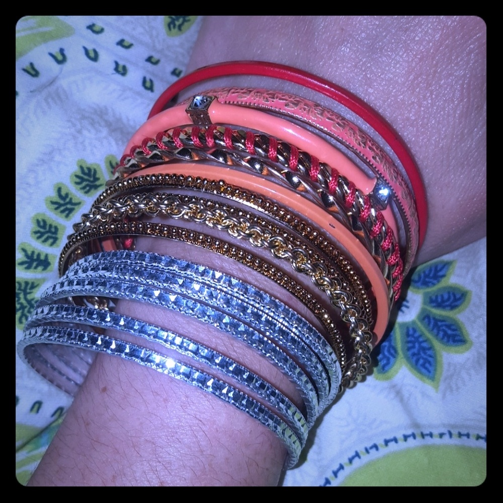 Assorted bangles