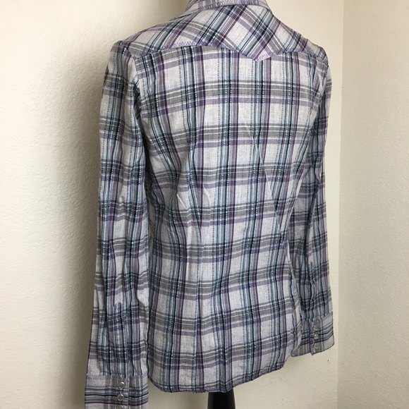 Vans Plaid Button Up Long Sleeve - Picture 3 of 3