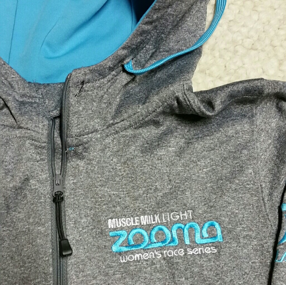 Soft, lined zip up hoodie