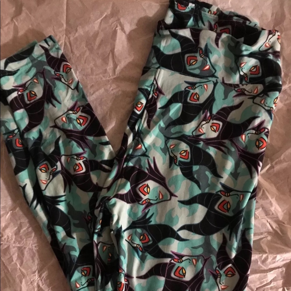 Lularoe Maleficent leggings OS