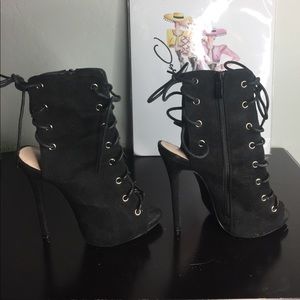 Lace Up Booties