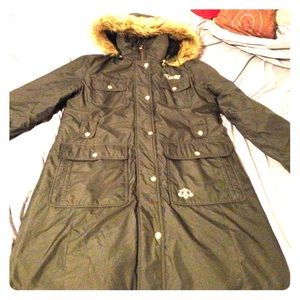 Dereon green winter coat