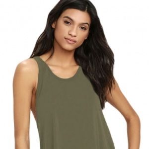 Twisted Back Tank-Top