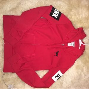 PINK zip up hoodie