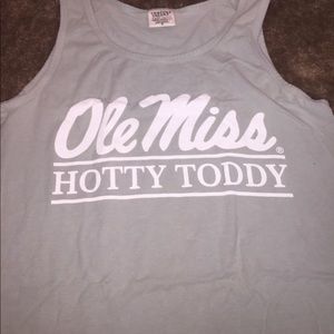 women's ole miss comfort color tank top