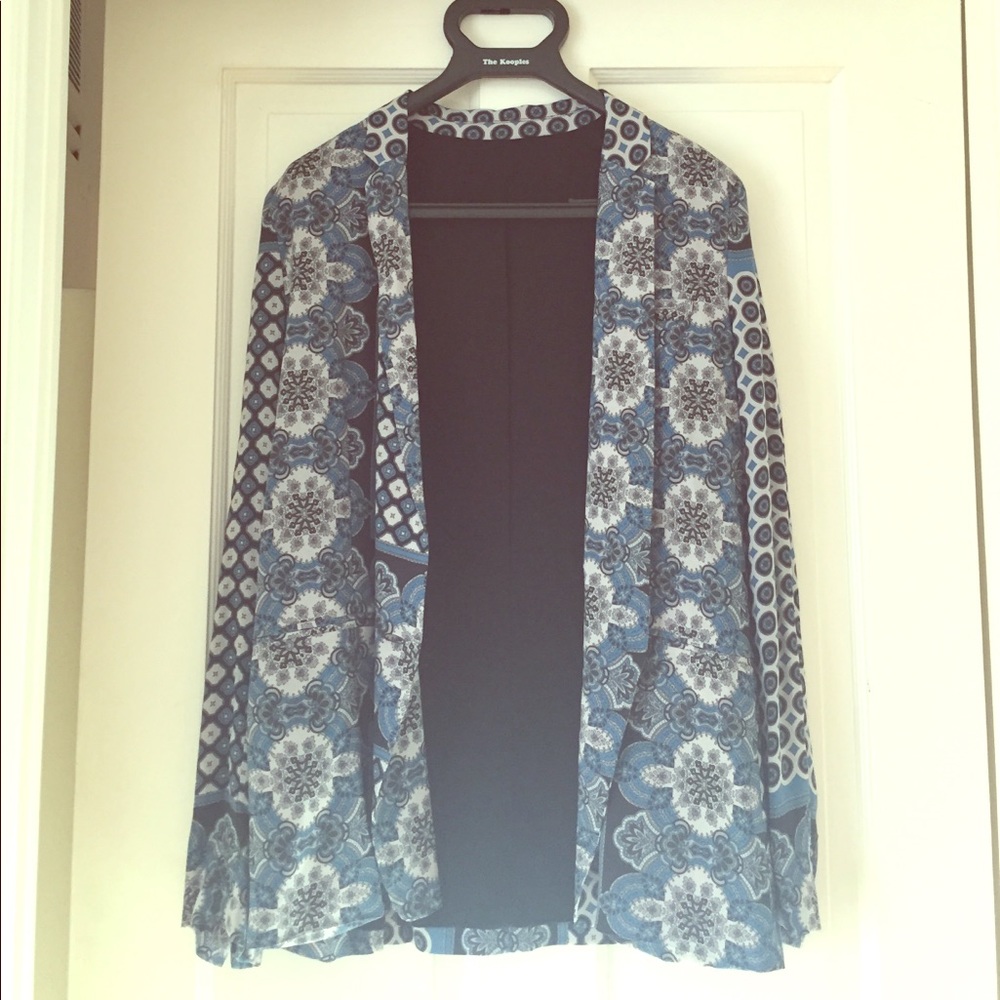 The Kooples patterned blazer jacket