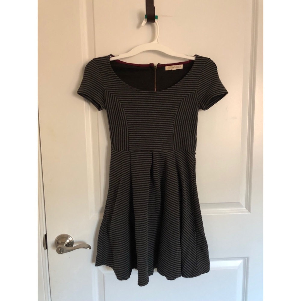Cute Striped Skater Dress