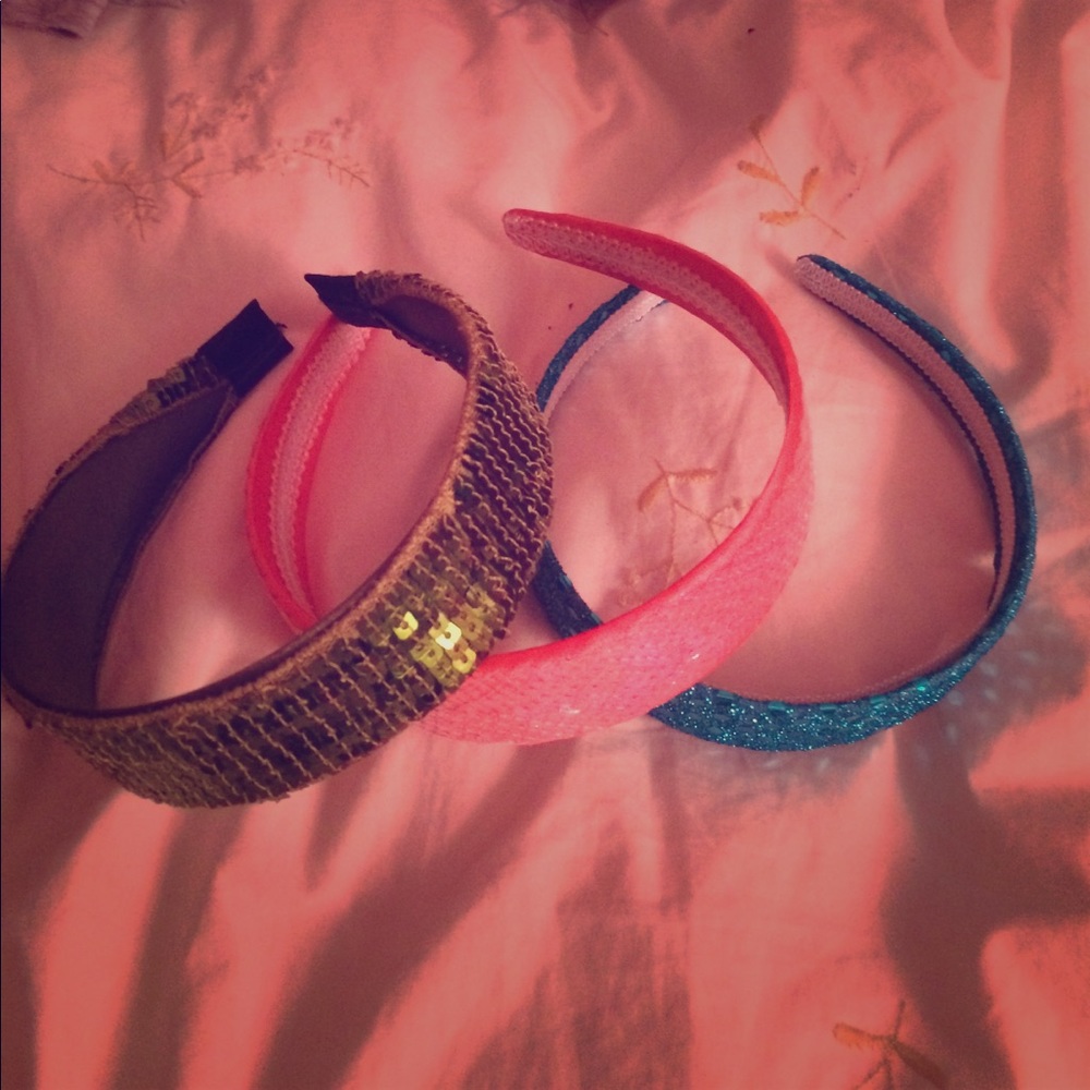 Sequin headband set