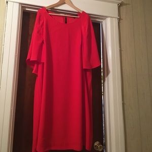 Red Eloquii dress. size 18
