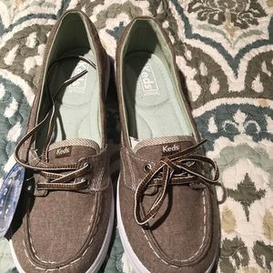 Keds slip on boat shoes size 7