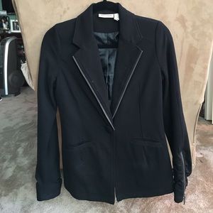 DKNY Blazer w/ Faux Zipper Detail (2P)