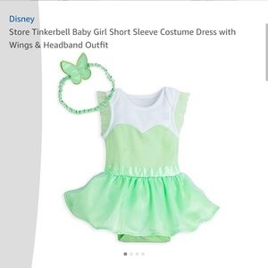 Disney Tinker bell costume and shoes