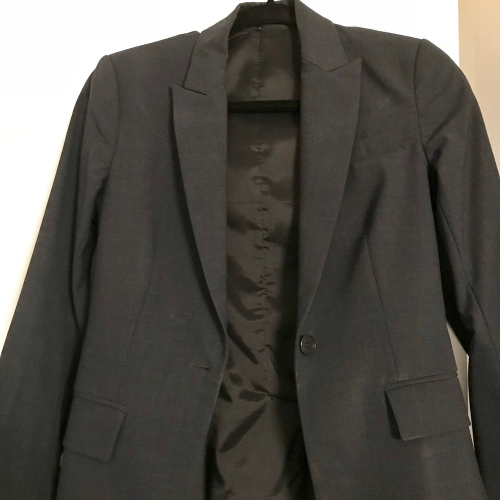Theory Dark Navy Blue Blazer
