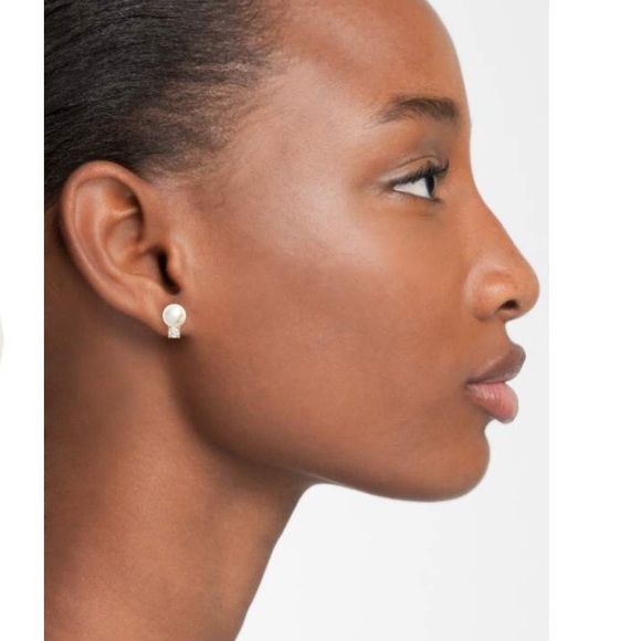 Kate Spade pearls of wisdon imitation pearl stud - Picture 8 of 8