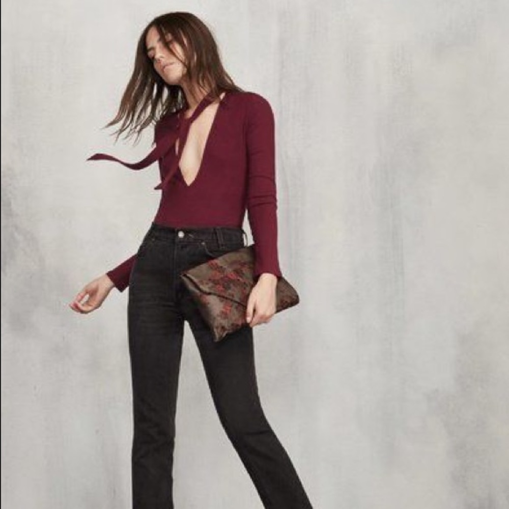 Reformation Long sleeved Bodysuit