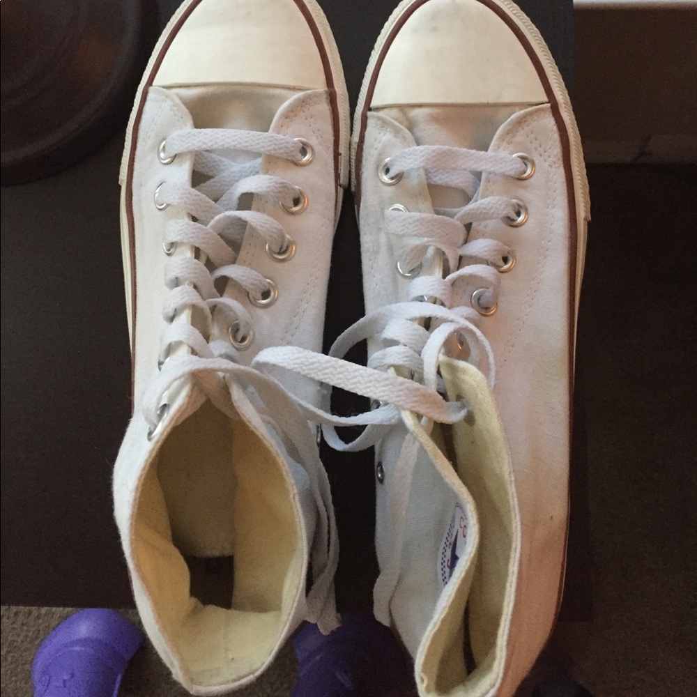 White Converse