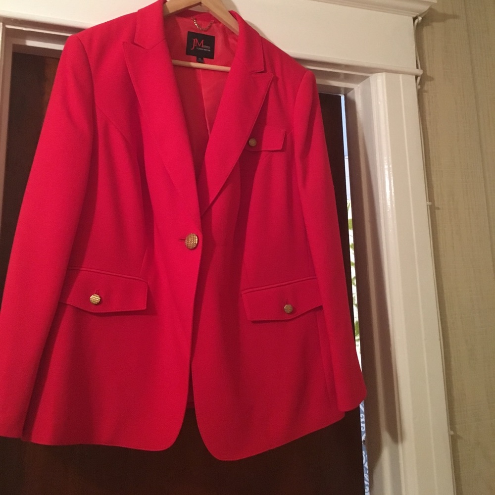 Red blazer