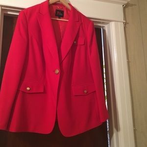 Red blazer