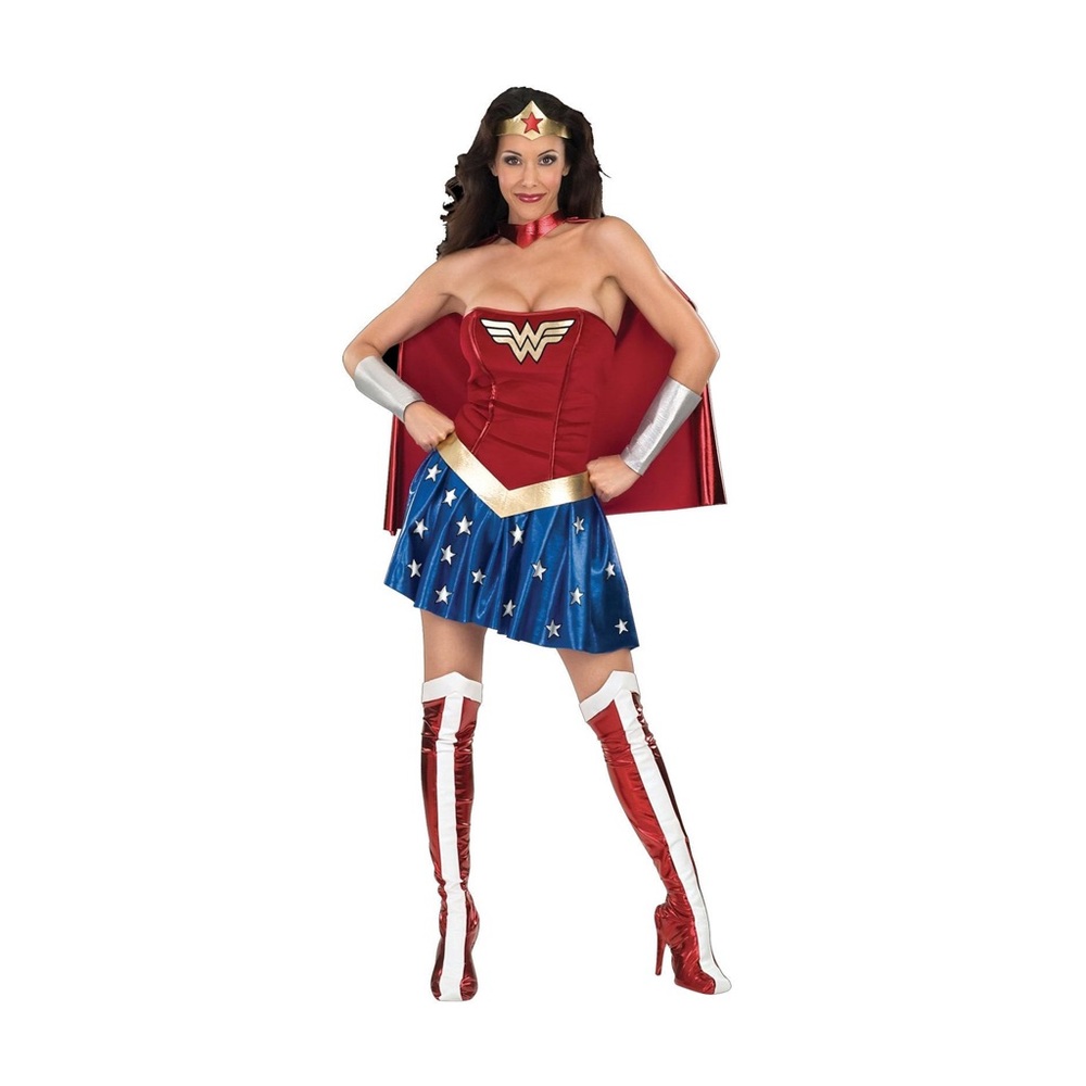 8-Piece Adult Wonder Women Costume
