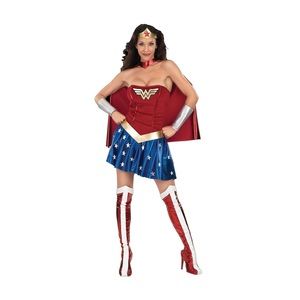 8-Piece Adult Wonder Women Costume