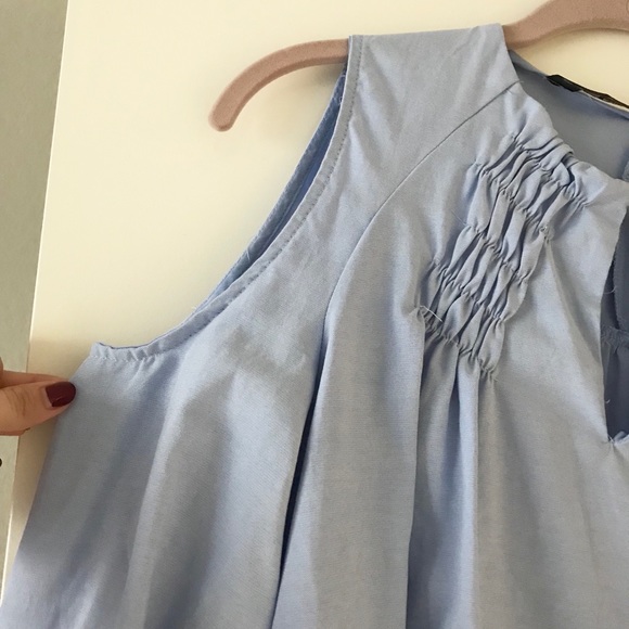 Zara Cold Shoulder Top - Picture 2 of 4