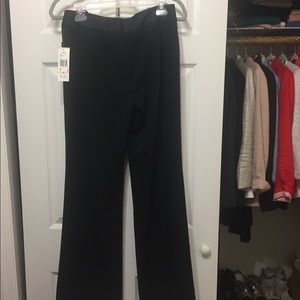NWT wide leg black pants