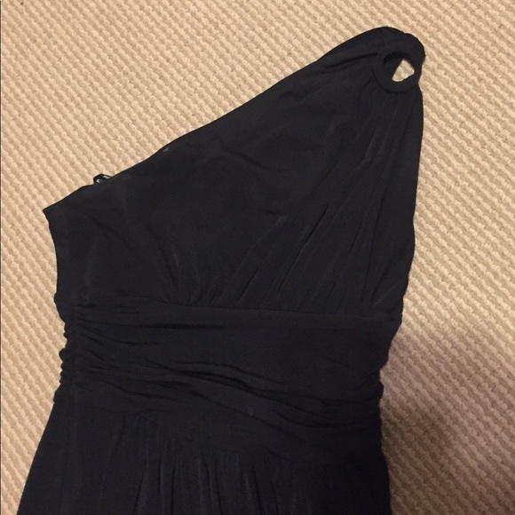 Nordstrom Maggy London One Shoulder Black Dress - Picture 2 of 5