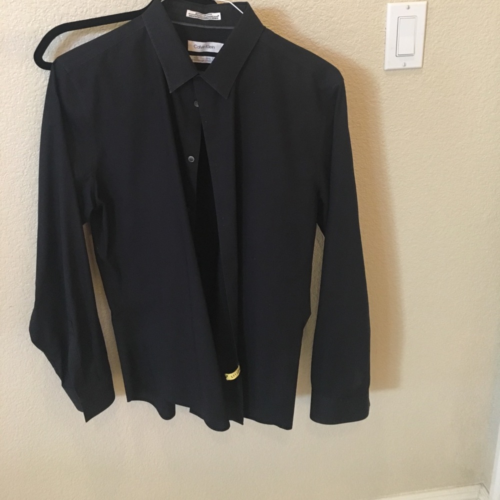 CK black dress shirt