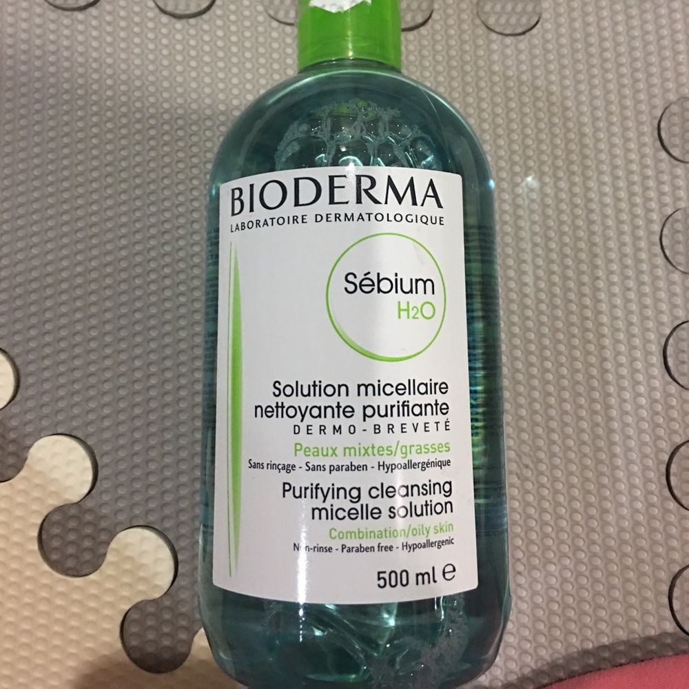 Brand new bioderma Michelle cleansing solution