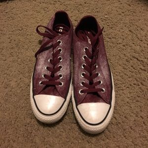 Maroon Converses