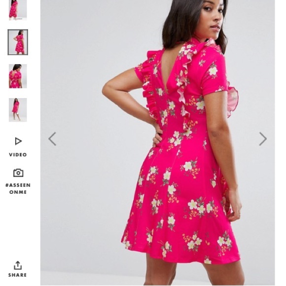 Sale😍NWT ASOS maternity flower dress - Picture 2 of 3