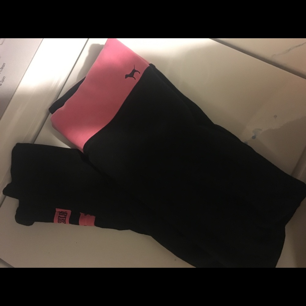 Victoria's Secret pink size small leggings