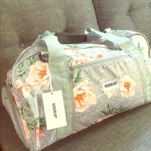 Burner sport duffel large rose gray by Vooray