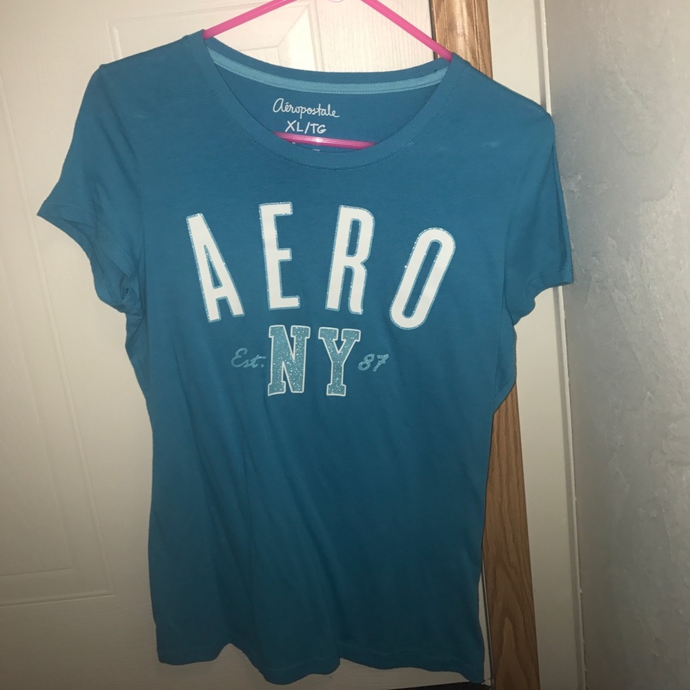 Aeropostale Aero XL blue tee tshirt
