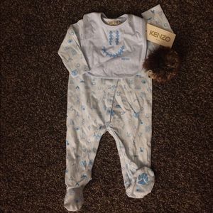 BNWT Kenzo Kids Infant Outfit with Bib
