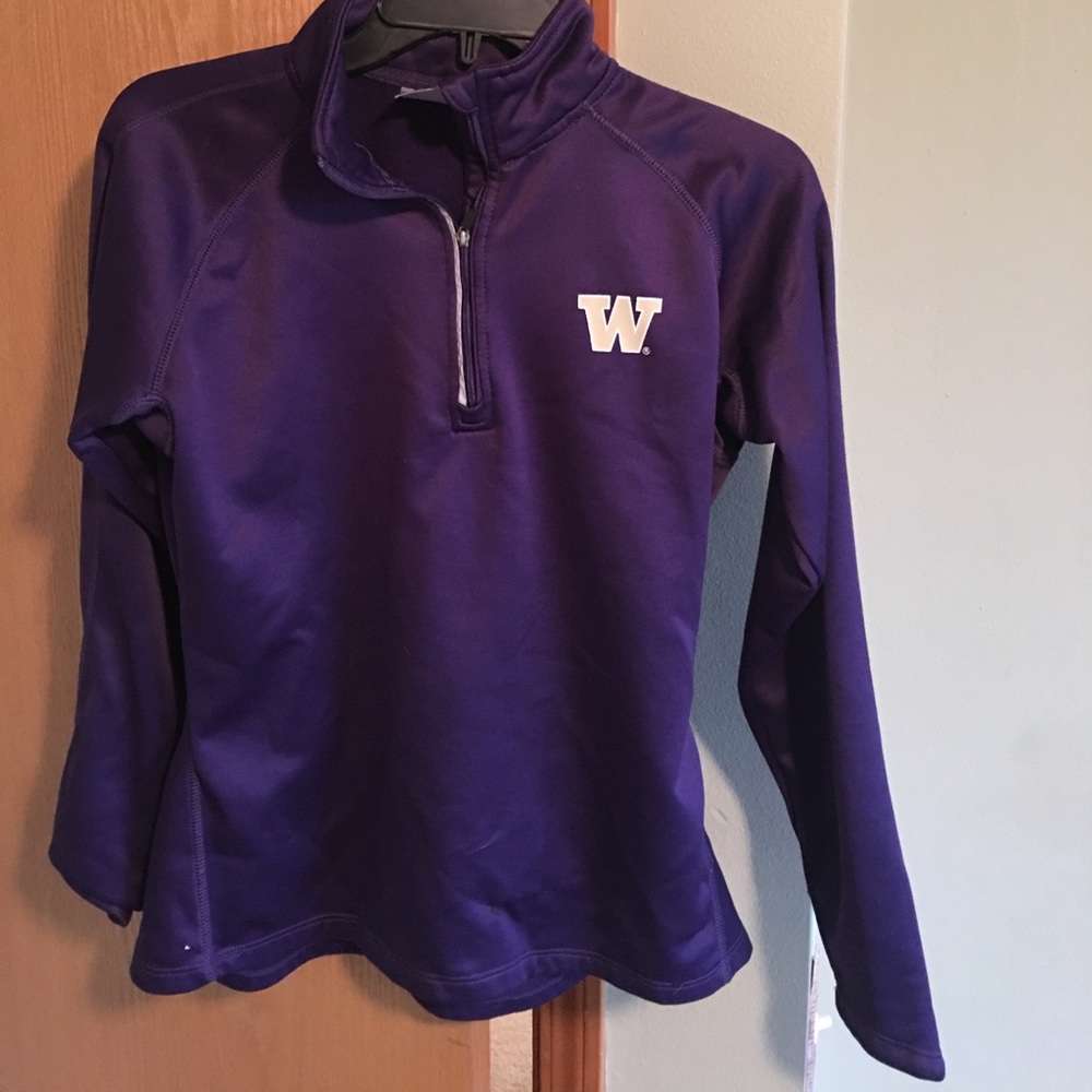 Huskys half zip shirt