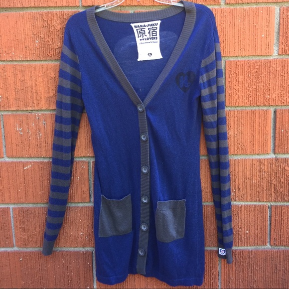 Harajuku Lovers Sweaters - 💕SALE💕 Harajuku Lovers long sweater w/pockets