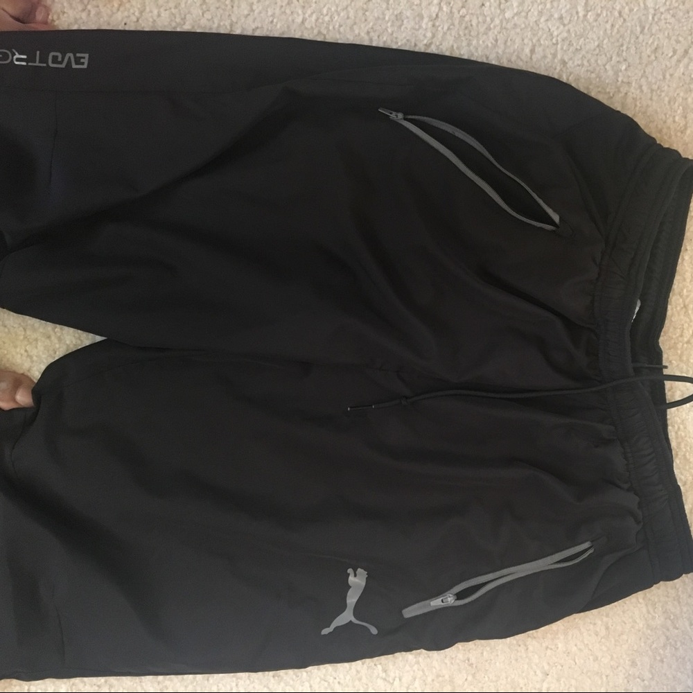 Black puma active pant