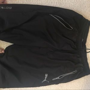 Black puma active pant