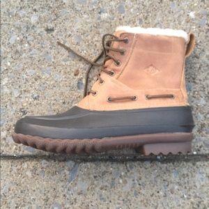 Sperry fur lined Duck Boots