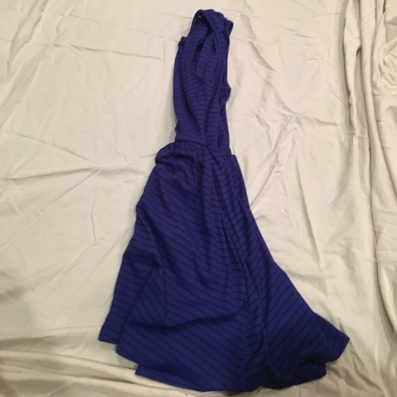 Ocean drive small blue and black stripped dress - Picture 3 of 5