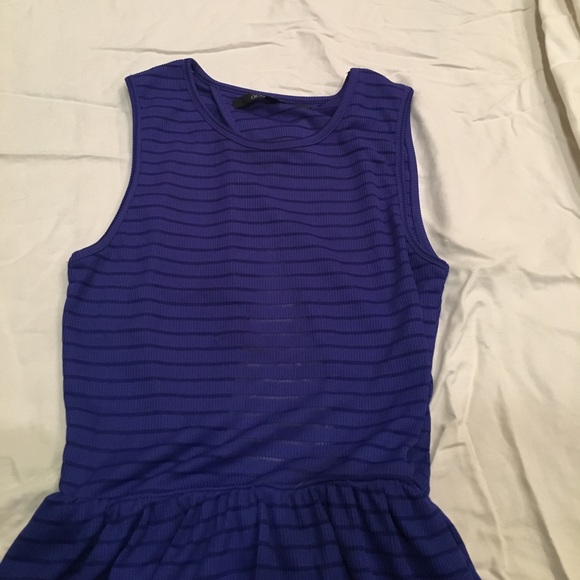 Ocean drive small blue and black stripped dress - Picture 4 of 5