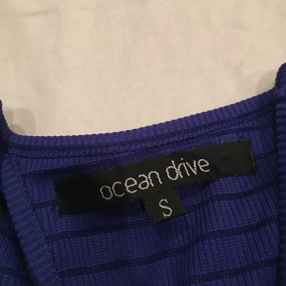 Ocean drive small blue and black stripped dress - Picture 5 of 5
