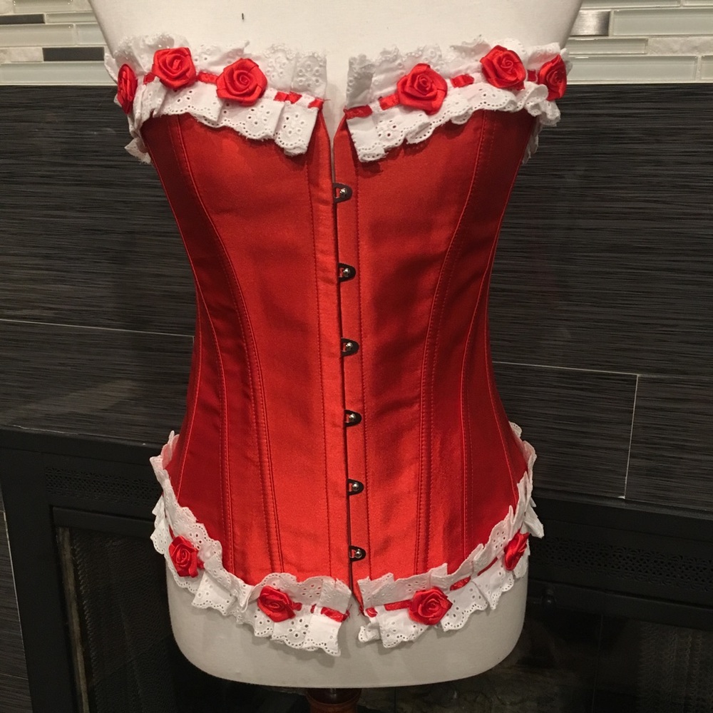 Valentines Rose Corset