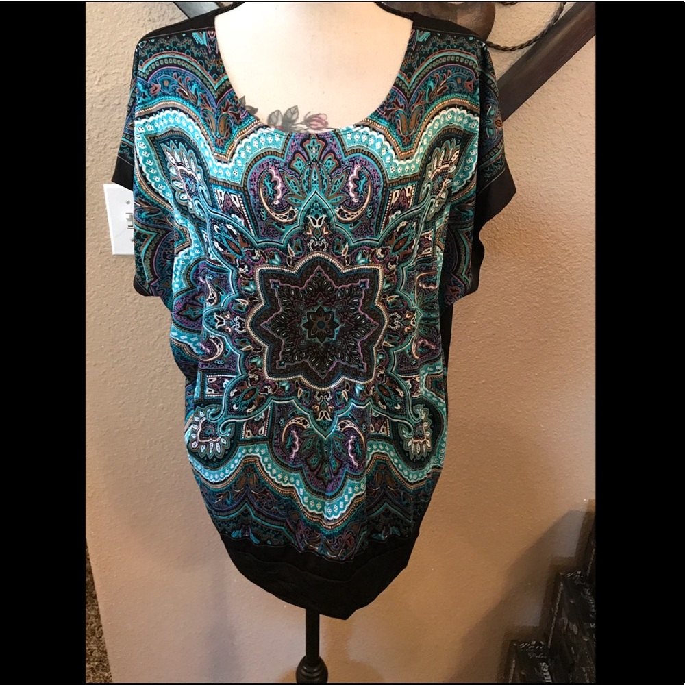 3 for $35.  plus Sz 3x NWT flattering top in beautiful pattern