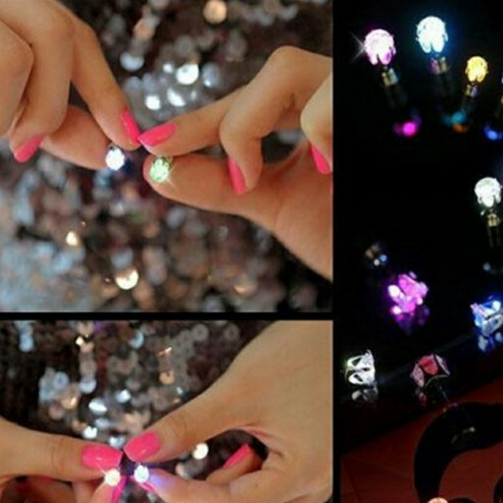 🍭5/$25 LED Light up Earrings - Picture 2 of 2